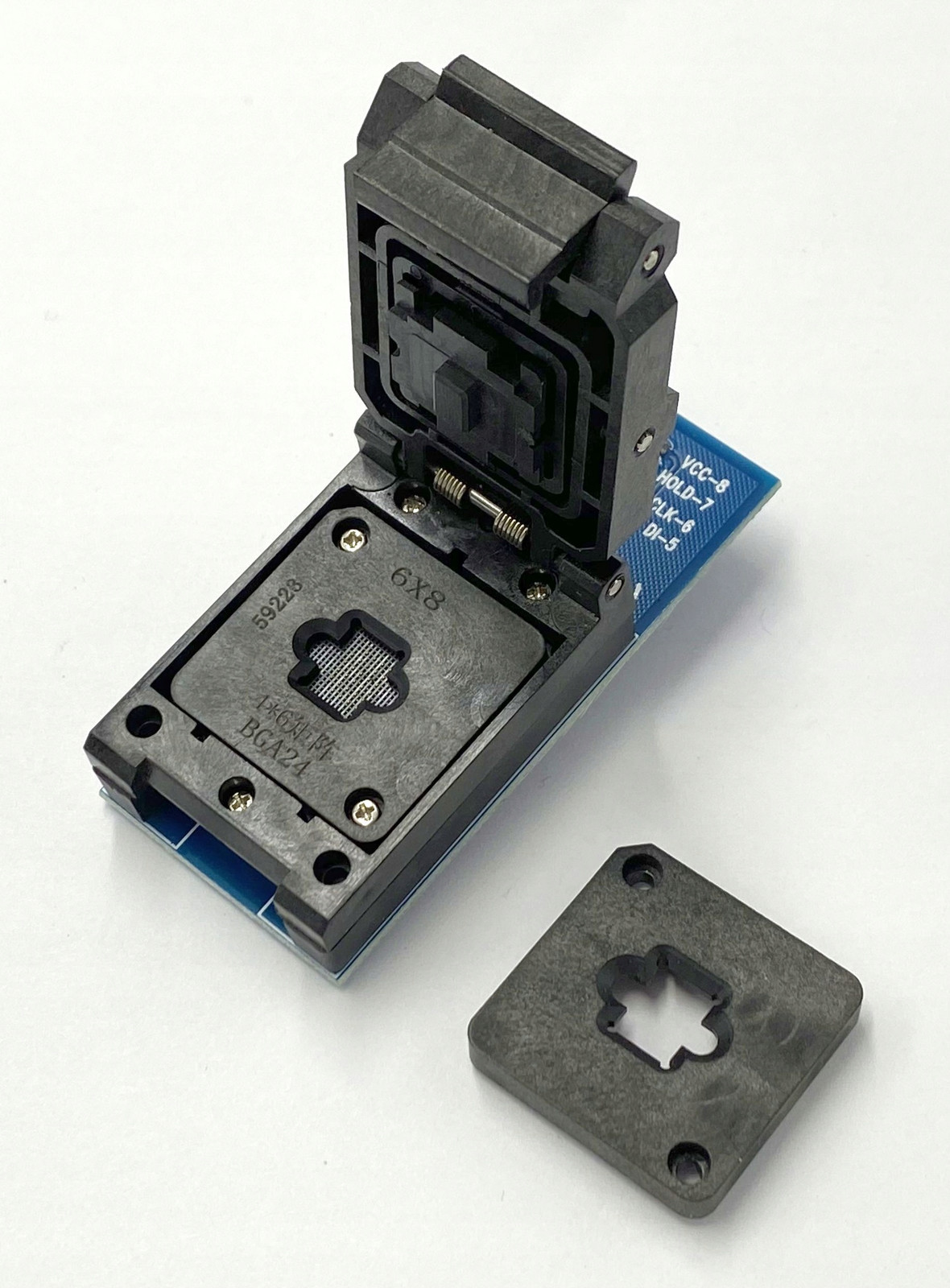 Adaptér BGA24-->DIL8 Zif pro Spi Flash paměti