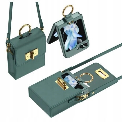 Dámské Pouzdro s kabelkou pro Galaxy Z Flip6 5G, Case, Kryt, Obal