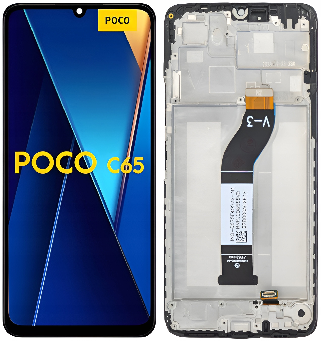 LCD Displej Pro Xiaomi Poco C65 Rámeček