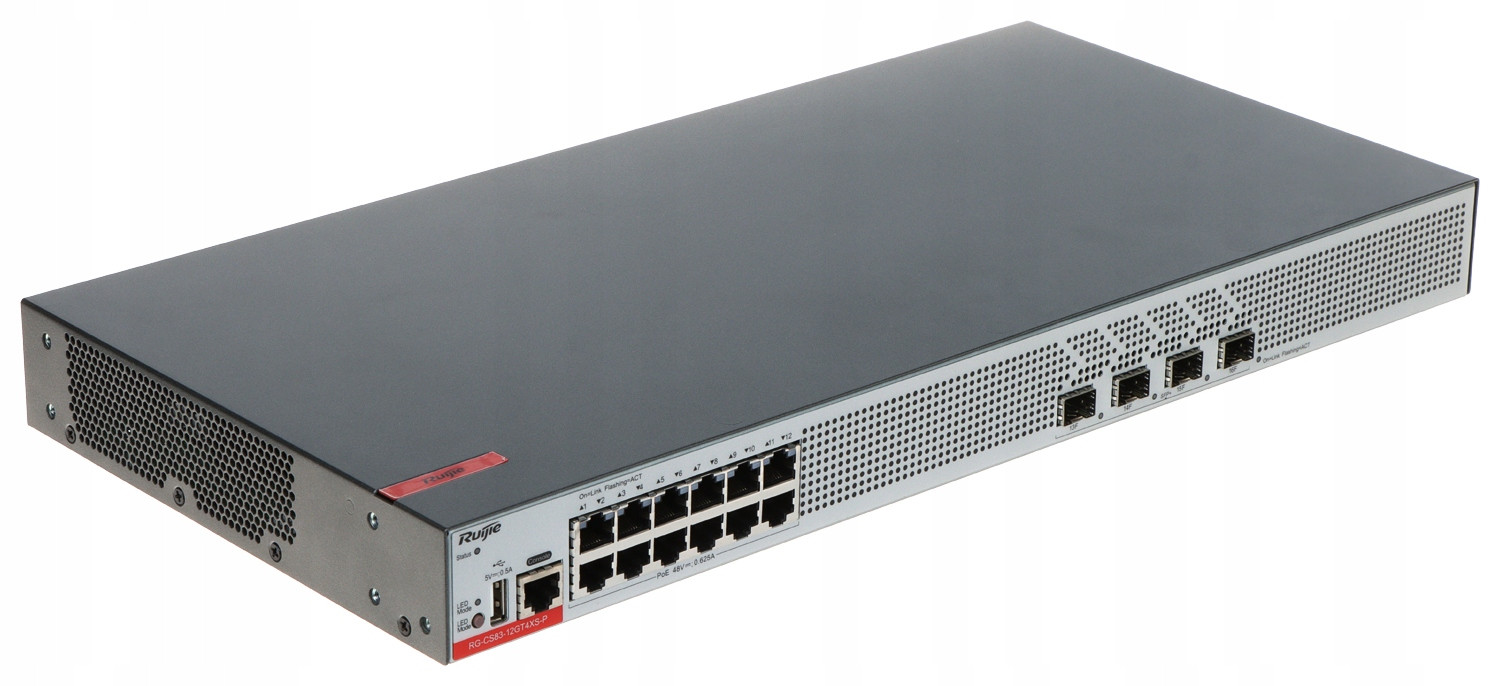 Switch Poe RG-CS83-12GT4XS-P 12PORTOVÝ Ruijie