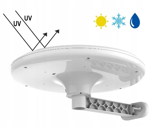 Anténa Do Auta Tv DVB-T2 Ufo Strong Ultra MUX8