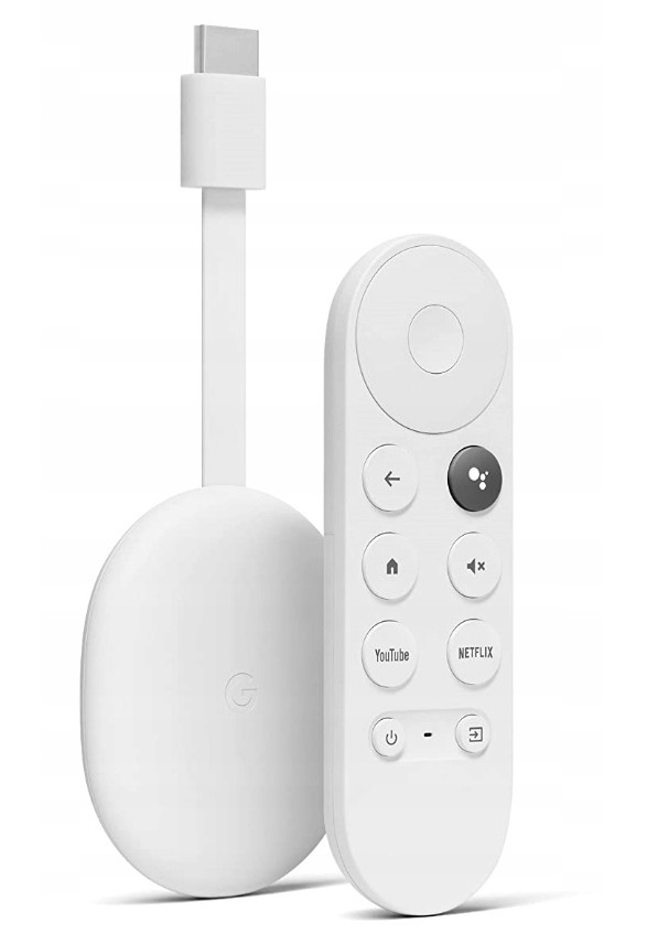 Přehrávač Google Chromecast 4.0 4K Smart Tv Dálkové Ovládání