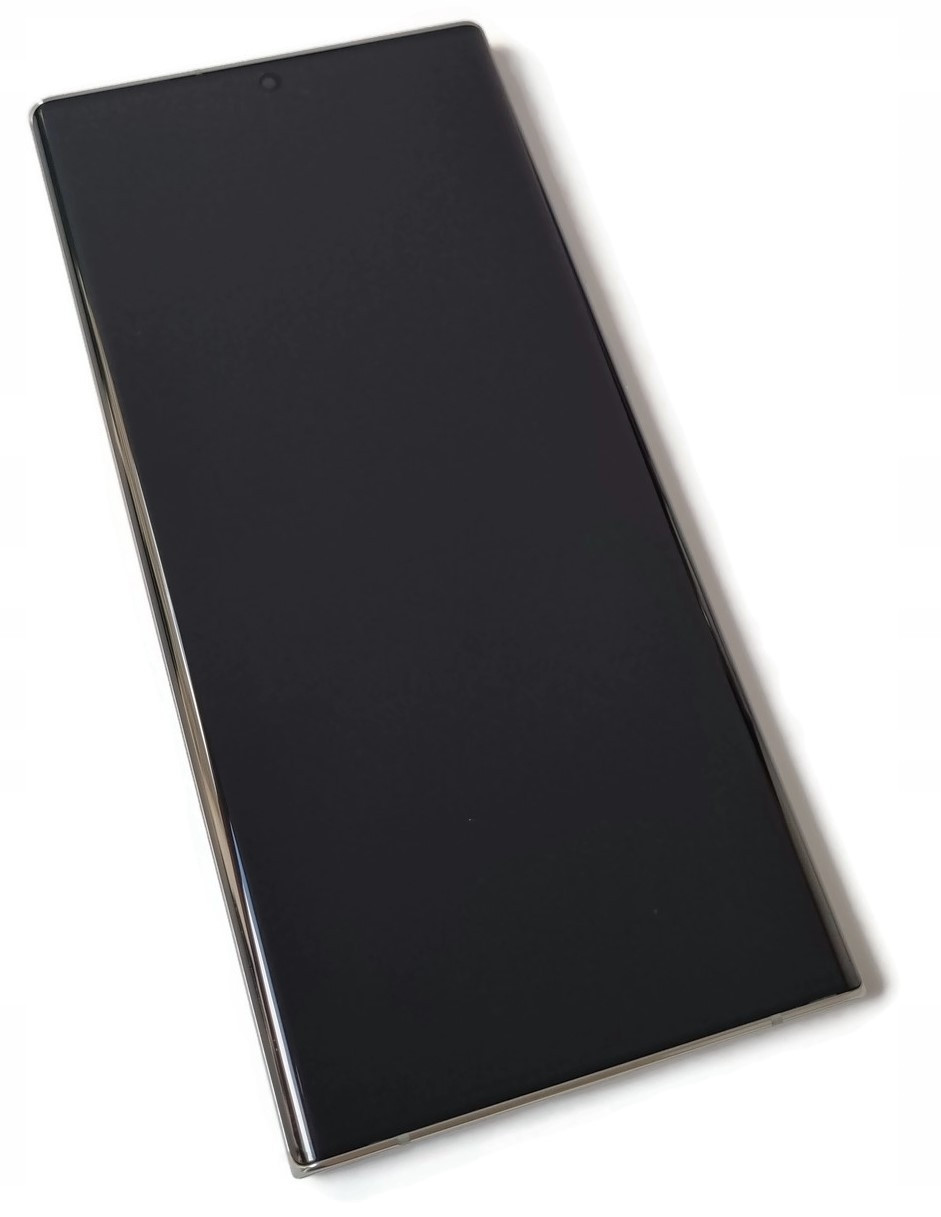 Org LCD displej originální s rámečkem Samsung Galaxy Note 20 Ultra bílý