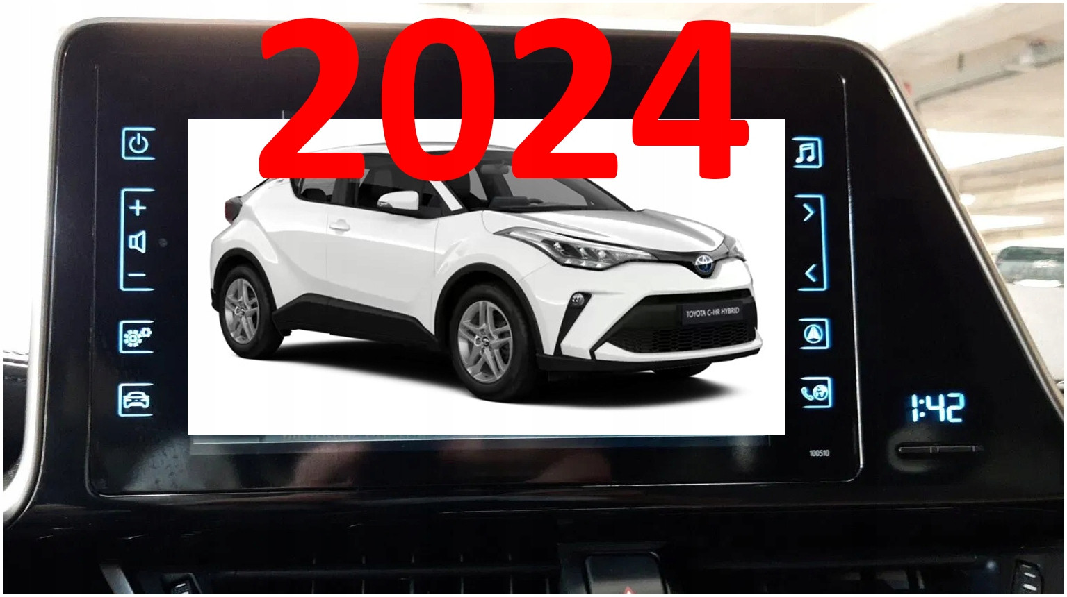 Mapa Aktualizace Map Toyota C-hr (2016-2019) Toyota Touch 2 Go Flash Disk