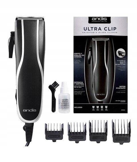 Andis Pm 10 Ultra Clip Adjustable Blade Clipper Black strojek