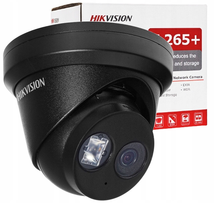 Ip kamera Hikvision DS-2CD2343G2-IU Black 4Mpx Acusense venkovní černá