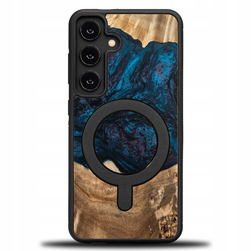 Pouzdro Bewood pro Magsafe Neptun Ze Dřeva A Pryskyřice Na Samsung Galaxy A55 5G