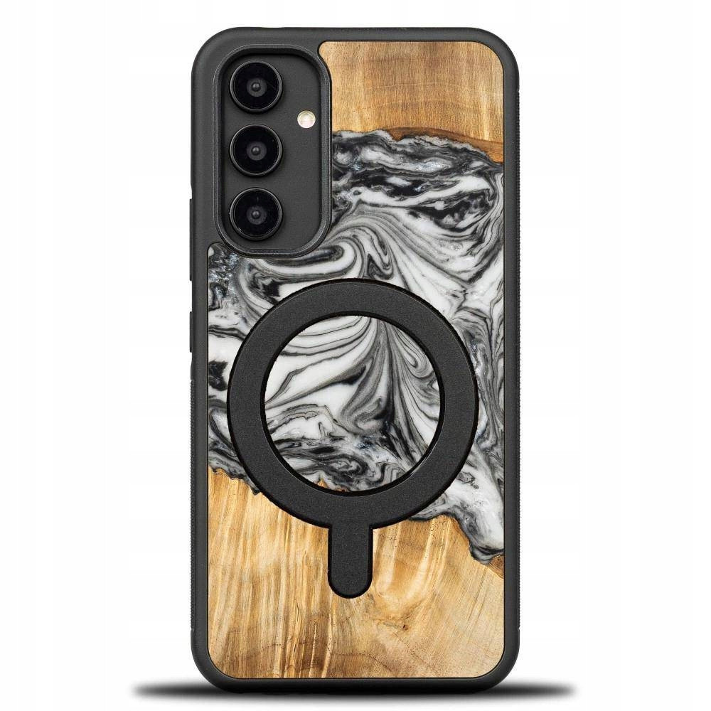 Pouzdro Bewood pro Magsafe Živel Ze Dřeva A Pryskyřice Na Samsung Galaxy A54 5G
