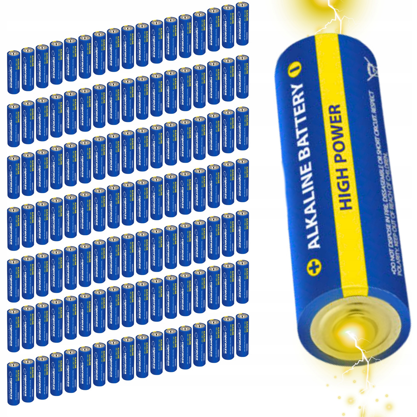 120X Baterie Alkalické Baterie Sada Aaa Do Prstu Silné R3 LR03 1.5V