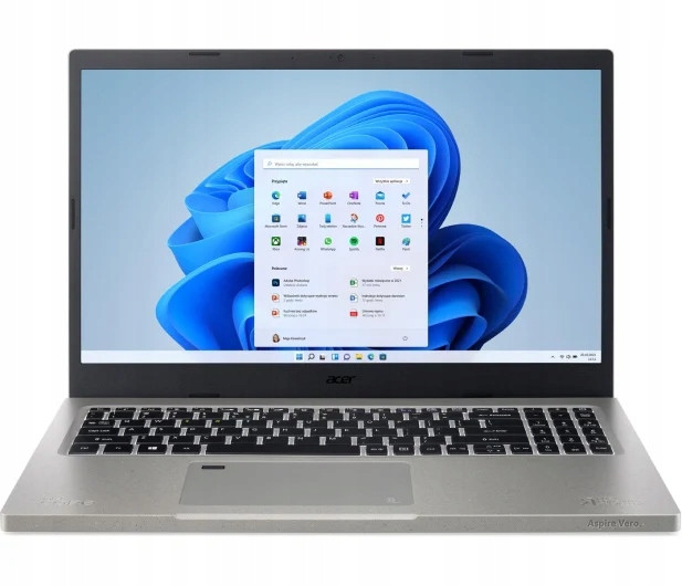 Acer Aspire Vero i5-1235U 12GB 512 Win11 Šedá Čtečka otisků prstů