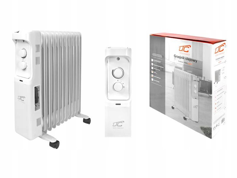 Olejový Elektrický Ohřívač Silný Velký Výkonný