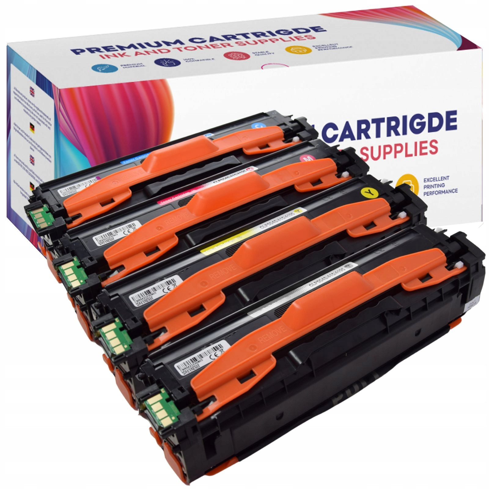 4x toner pro Samsung 504S CLX4195 C1800 C1860series