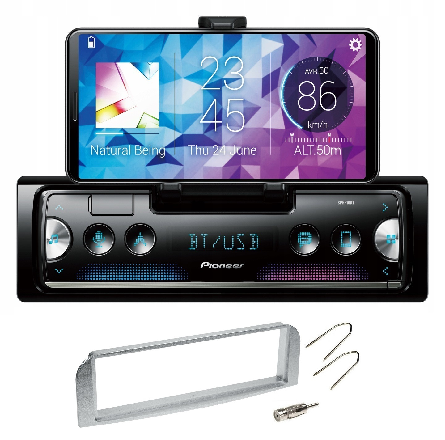 Pioneer SPH-10BT Bluetooth Usb Spotify Alfa 147 Gt