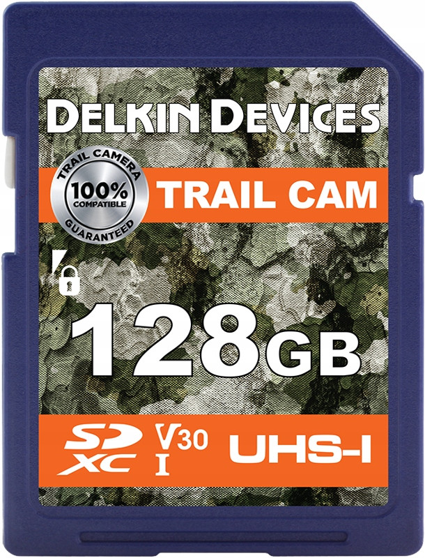 Delkin Trail Cam Sdxc (V30) R100/W75 128GB