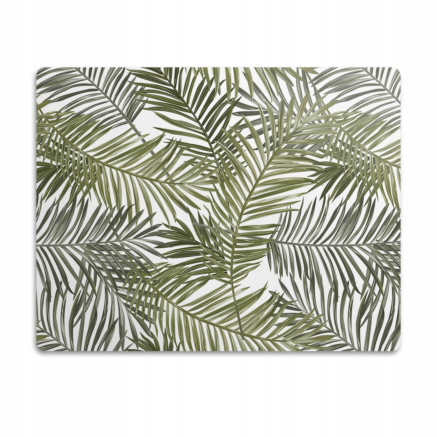 Voděodolná podložka pod misku Exotické listy 90x60