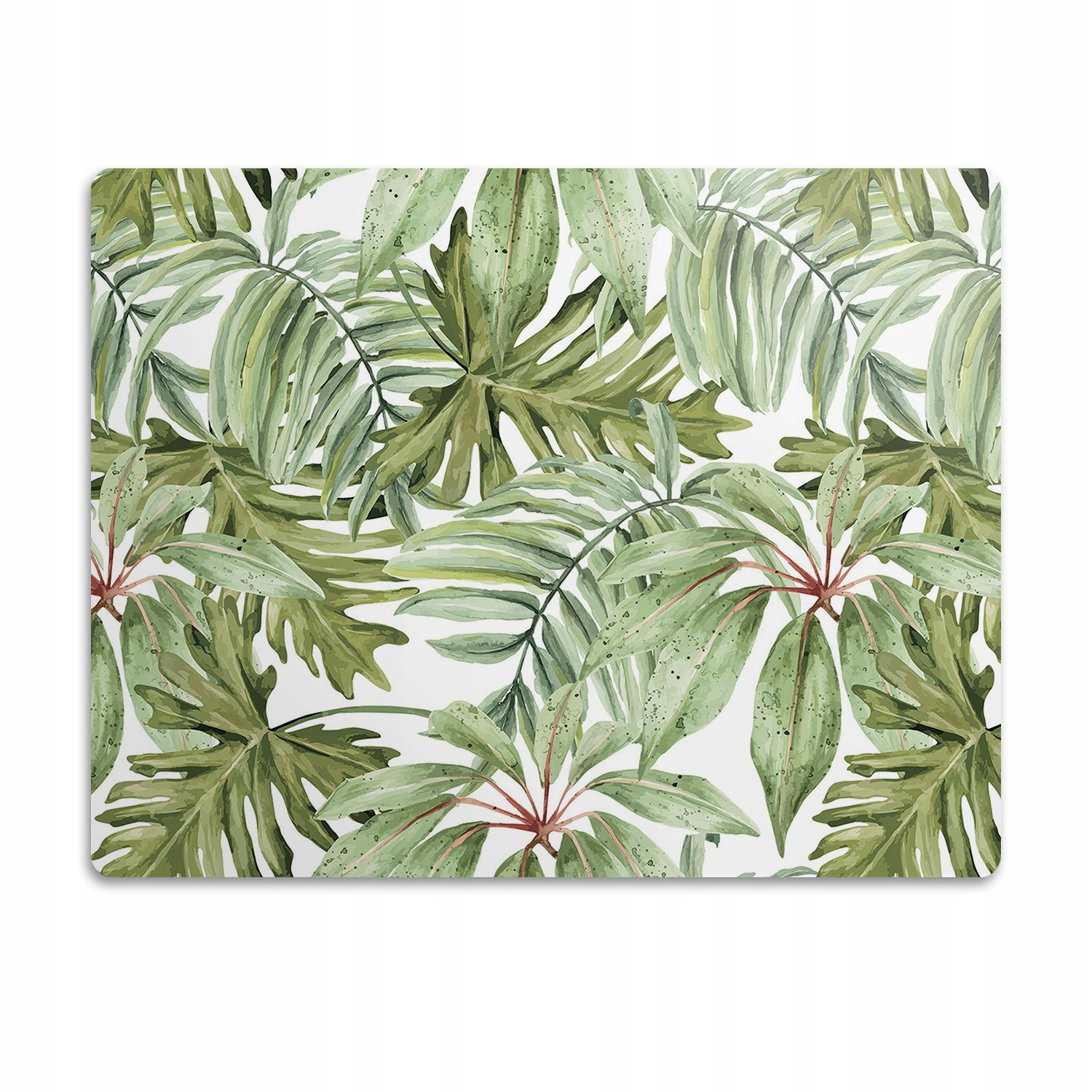 Pružná podložka pod misku Tropické listy 90x60