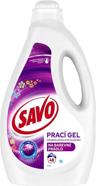 Savo na barevné prádlo 2,4 l (48 praní)