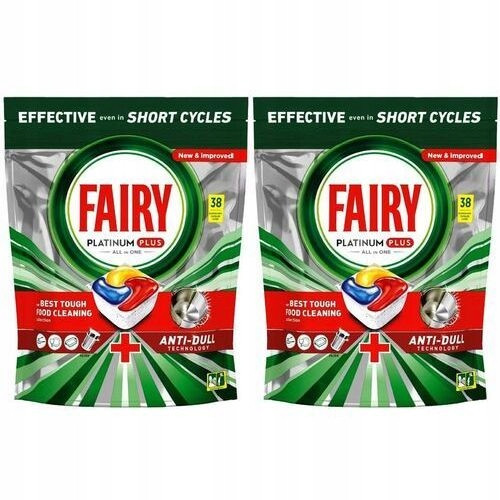 Fairy Platinum Plus Lemon -Tablety do myčky 76 kusů XXXL Pack, Citron