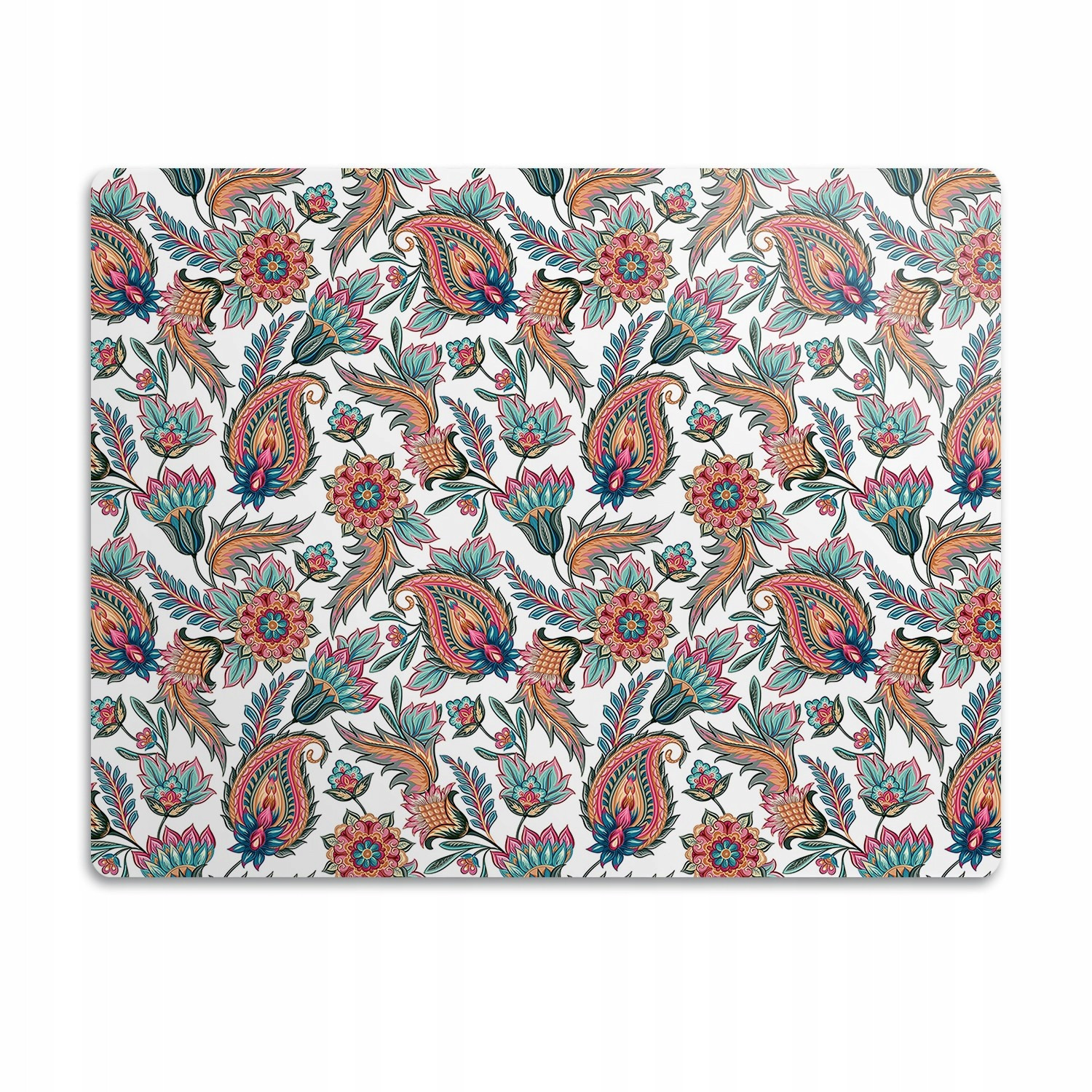 Voděodolná podložka pro kočky psa Květiny 90x60cm