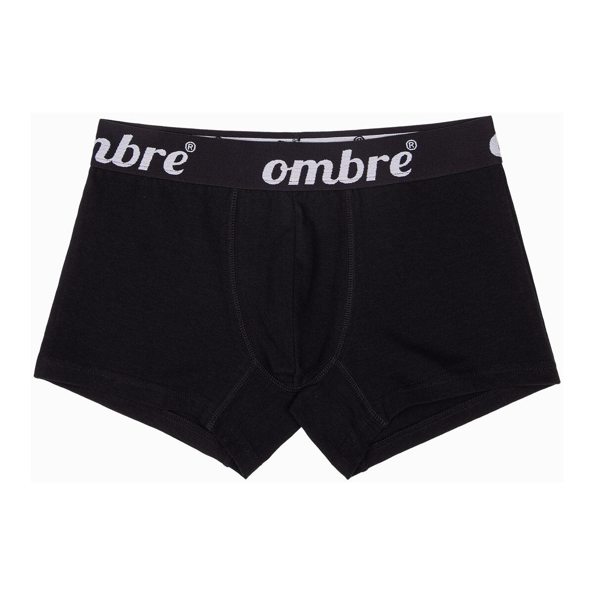 Ombre  Pánské boxerky Turkin černá  Černá