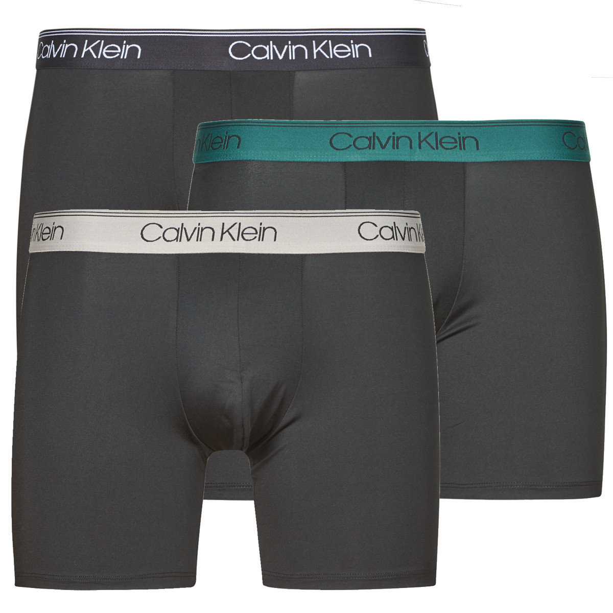 Calvin Klein Jeans  BOXER BRIEF X3  Černá