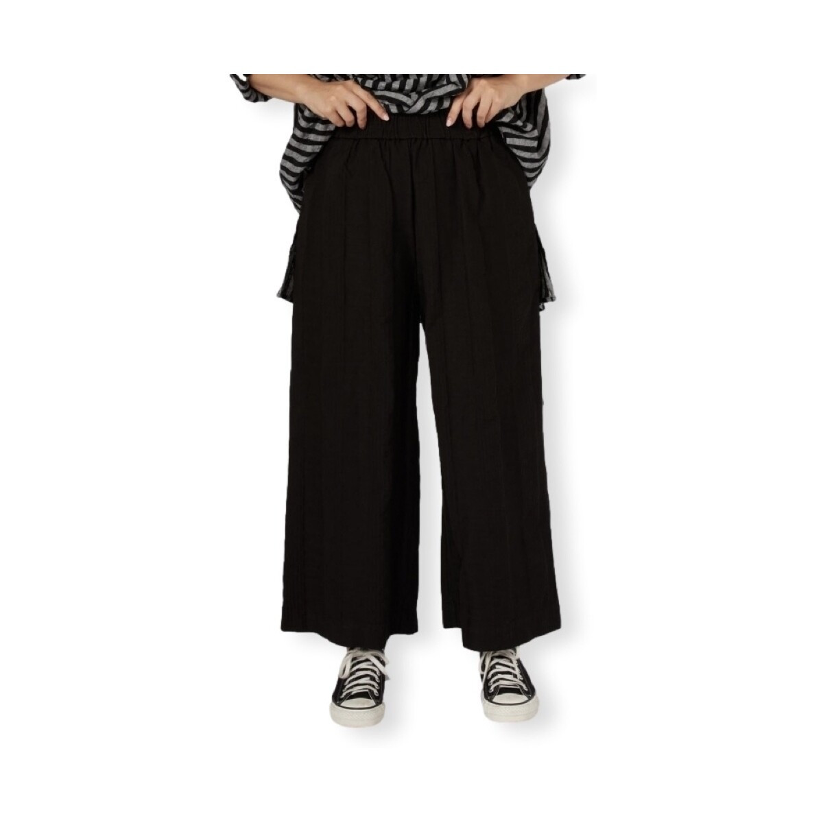 Wendy Trendy  Trousers 230344 - Black  Černá