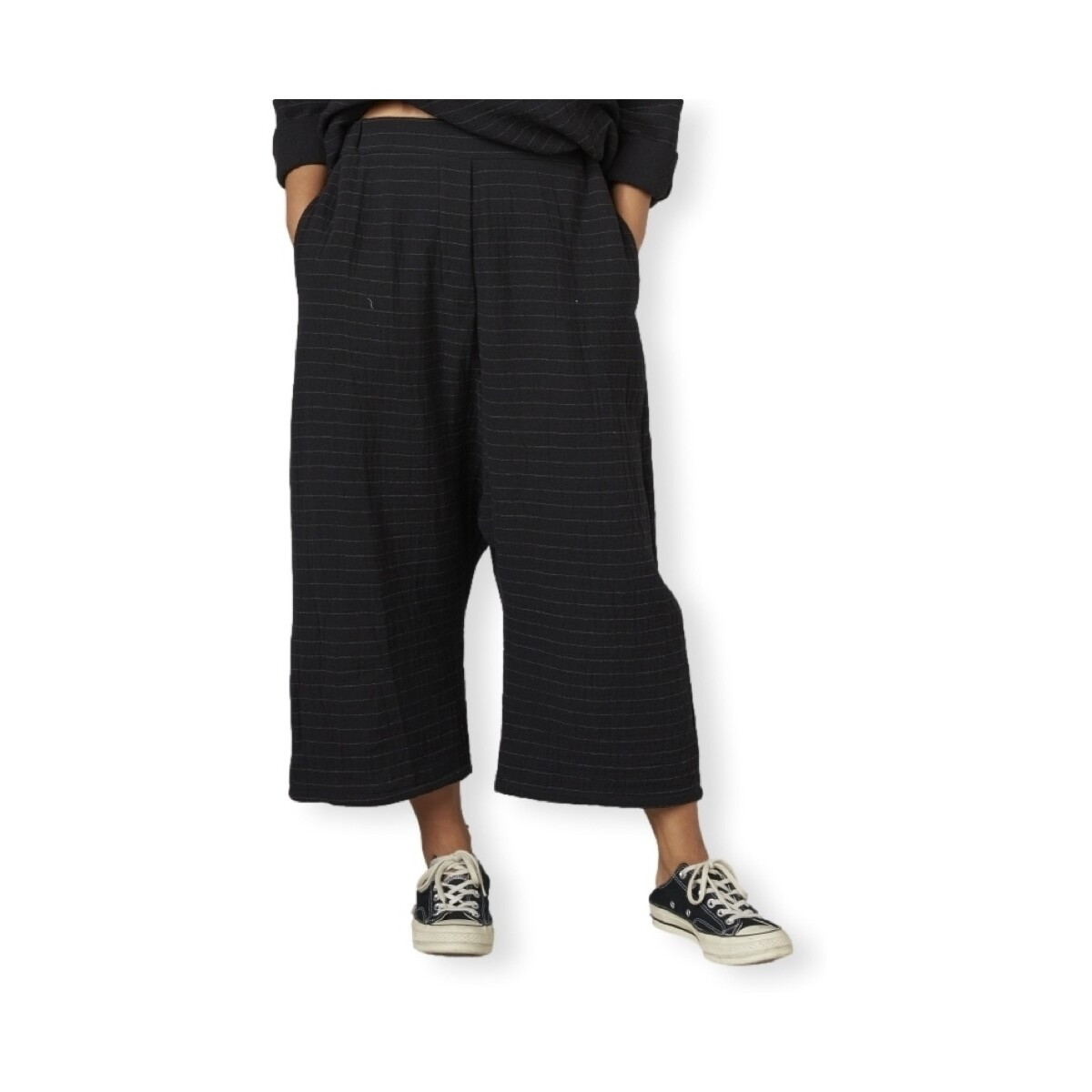 Wendy Trendy  Trousers 823129 - Black  Černá