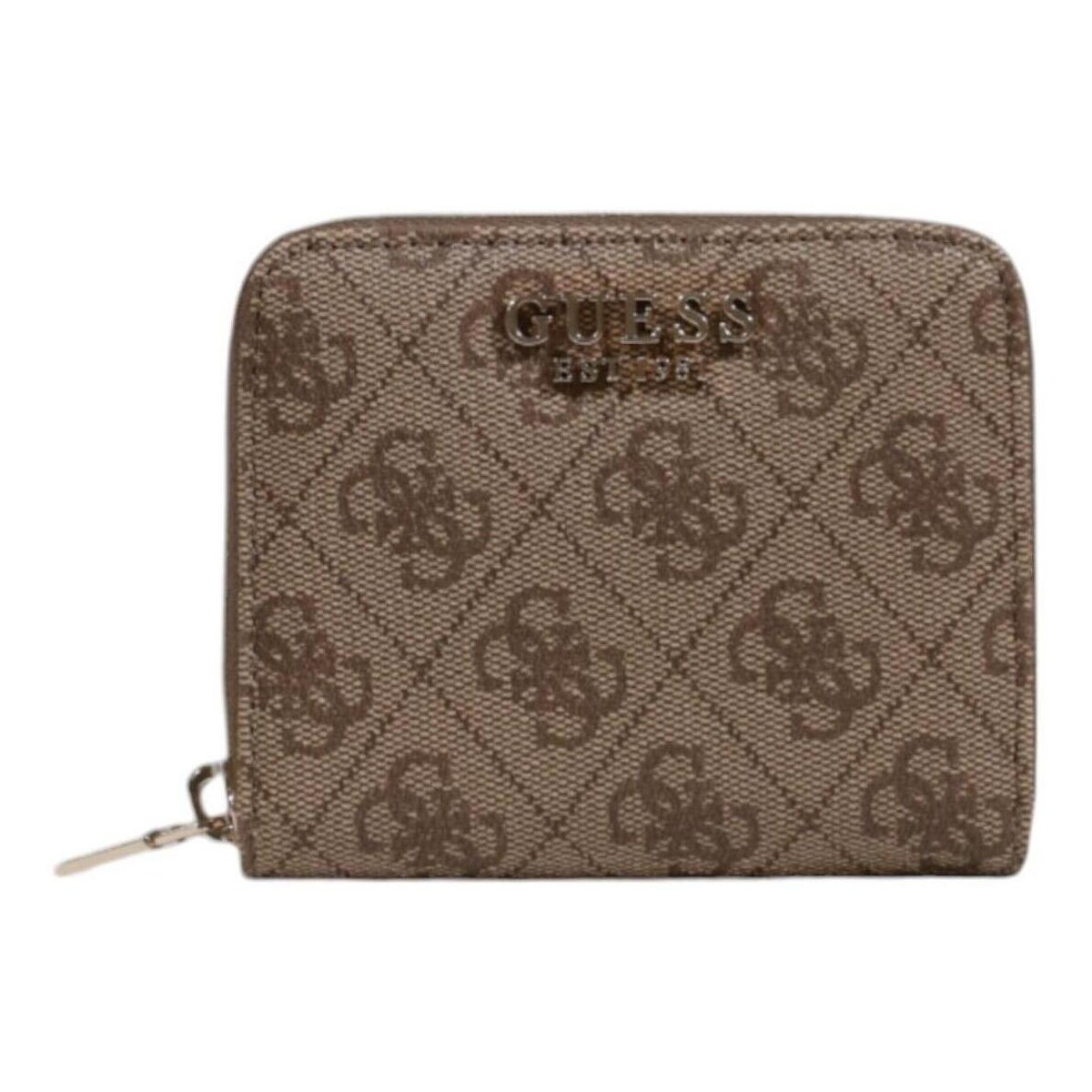 Guess  LAUREL SLG SMALL ZIP AROUND SWSG85 00137  Hnědá