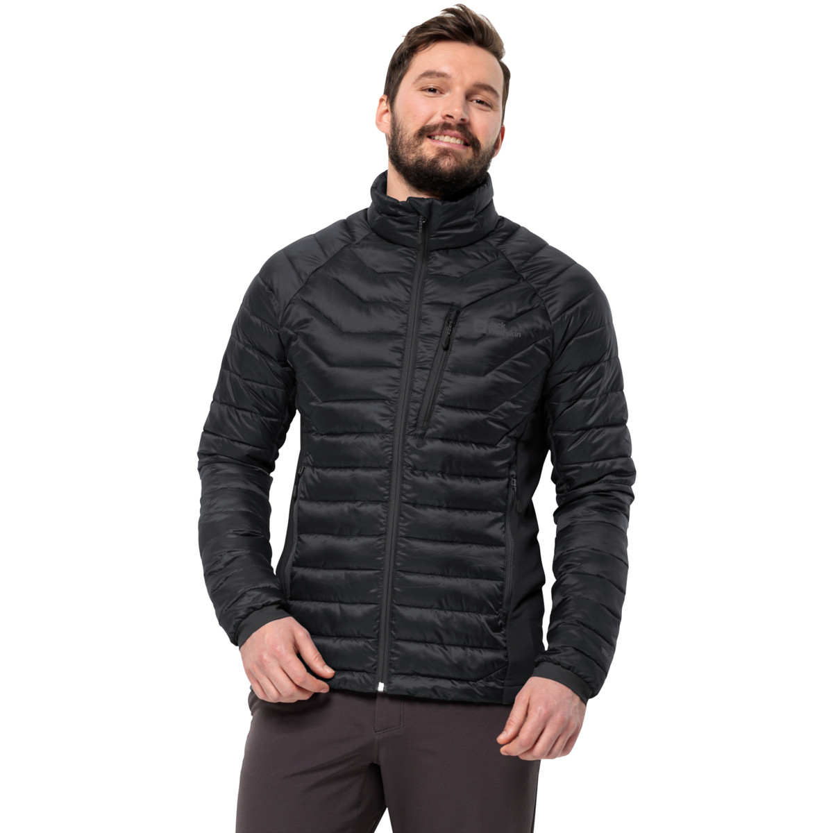 Jack Wolfskin  Routeburn Pro Ins Jacket  Černá