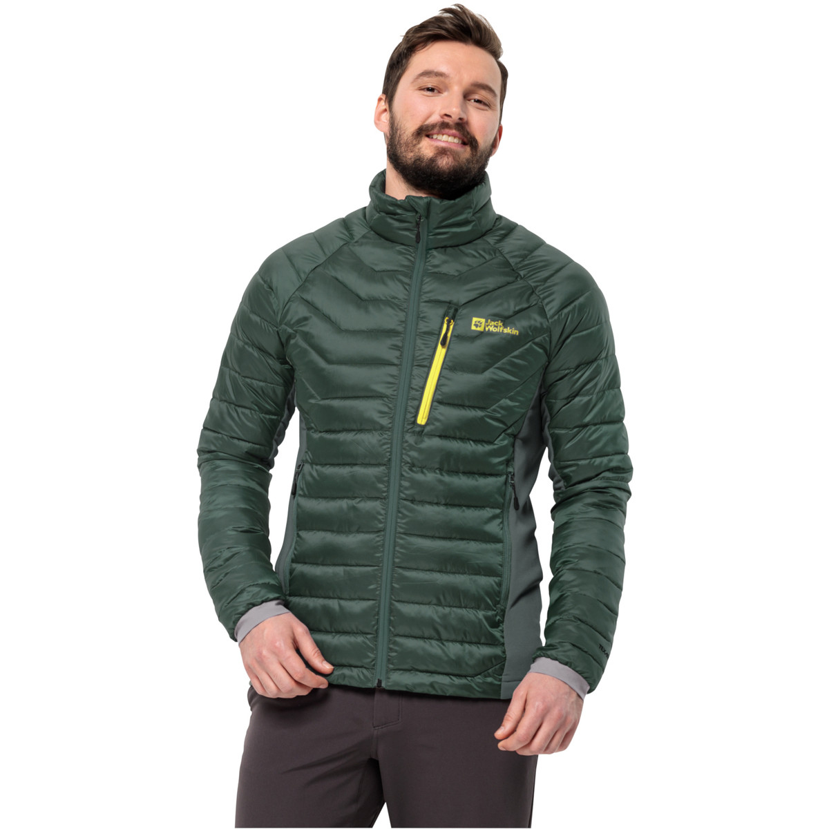 Jack Wolfskin  Routeburn Pro Ins Jacket  Zelená