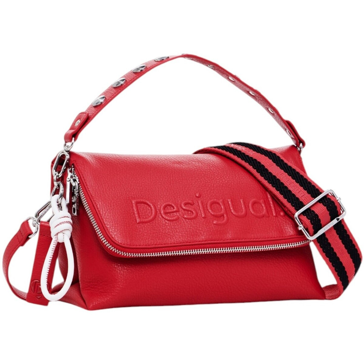 Desigual  BAG_HALF LOGO VENECIA 3 24WAXPA0  Červená