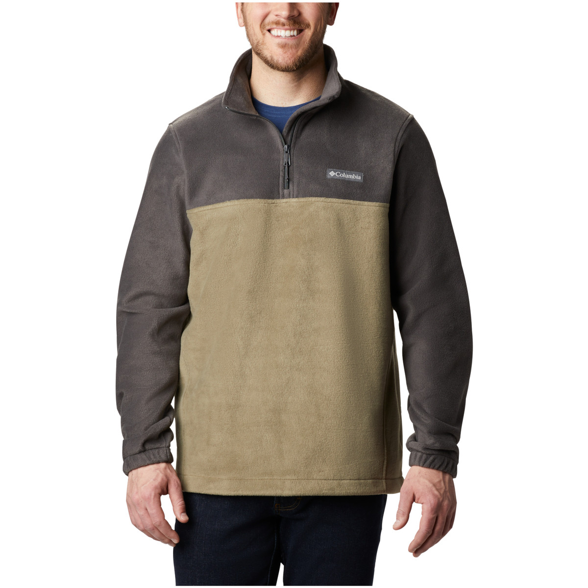 Columbia  Steens Mountain Half Zip Fleece  Šedá