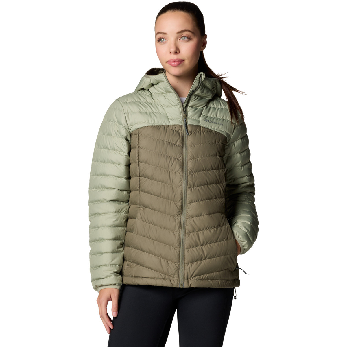 Columbia  Westridge Hooded Down Jacket  Zelená