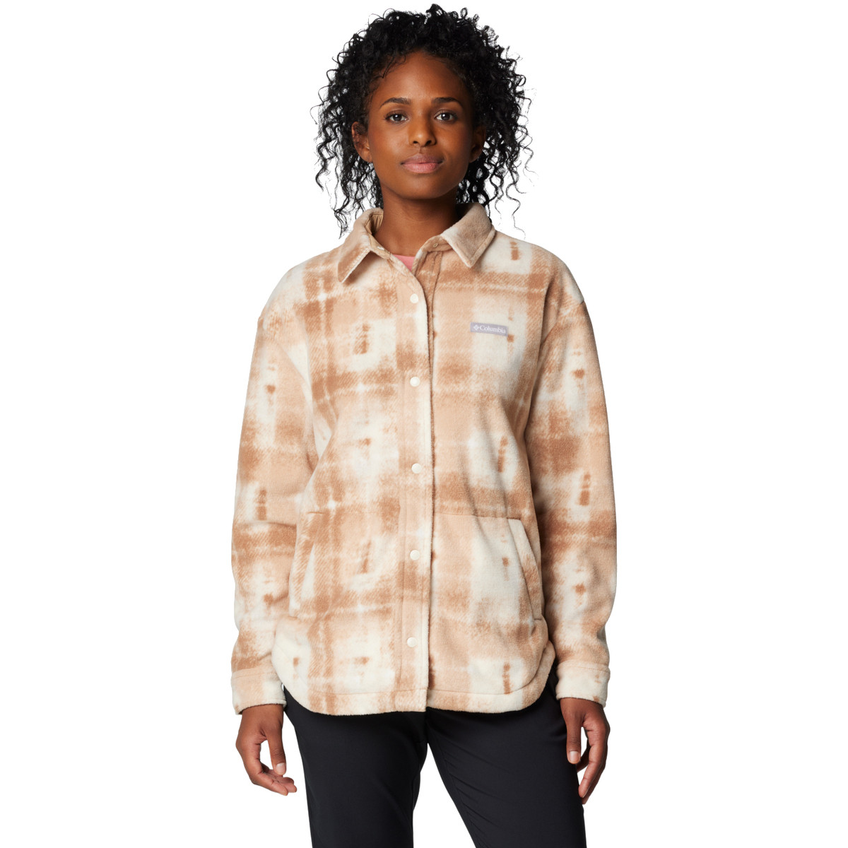 Columbia  Benton Springs Fleece Shirt Jacket II  Hnědá