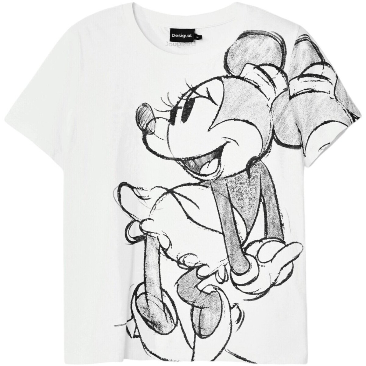 Desigual  TS_MICKEYDRAWING 24WWTKA1  Bílá