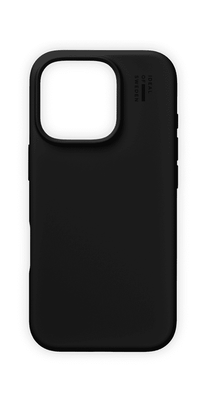 Silikonový ochranný kryt iDeal Of Sweden pro iPhone 16 Pro Max, black