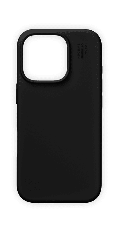 Silikonový ochranný kryt iDeal Of Sweden pro iPhone 16 Pro, black