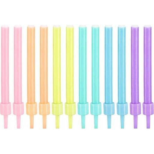 Svíčky barevné 12ks 6cm - Party Pal