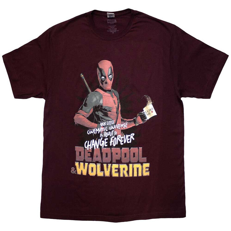 ROCKOFF Tričko Deadpool & Wolverine - Change Universe, 2XL