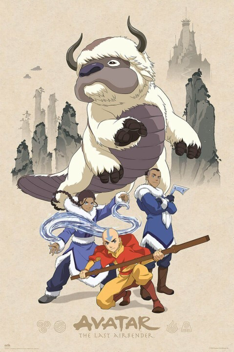 GRUPO ERIK Plakát, Obraz - Avatar: The Legend of Aang, 61 × 91.5 cm