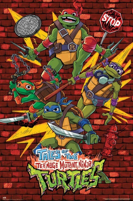 GRUPO ERIK Plakát, Obraz - Tales of the Teenage Mutant Ninja Turtles, 61 × 91.5 cm