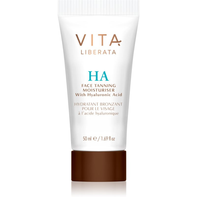 Vita Liberata Face Tanning Moisturiser with Hyaluronic Acid hydratační pleťový krém se samoopalovacím účinkem 50 ml