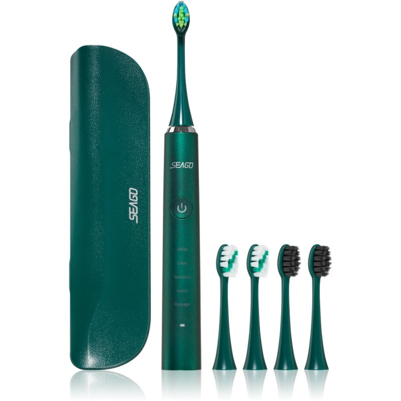 Seago Sonic Toothbrush SG-972 S5 elektrický zubní kartáček Green 1 ks