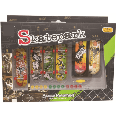 SKATEBOARD sada 6ks