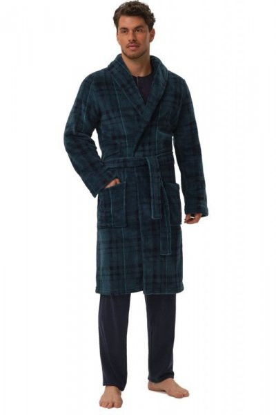 Szlafrok Hazel 41937 zielony 2XL zelená