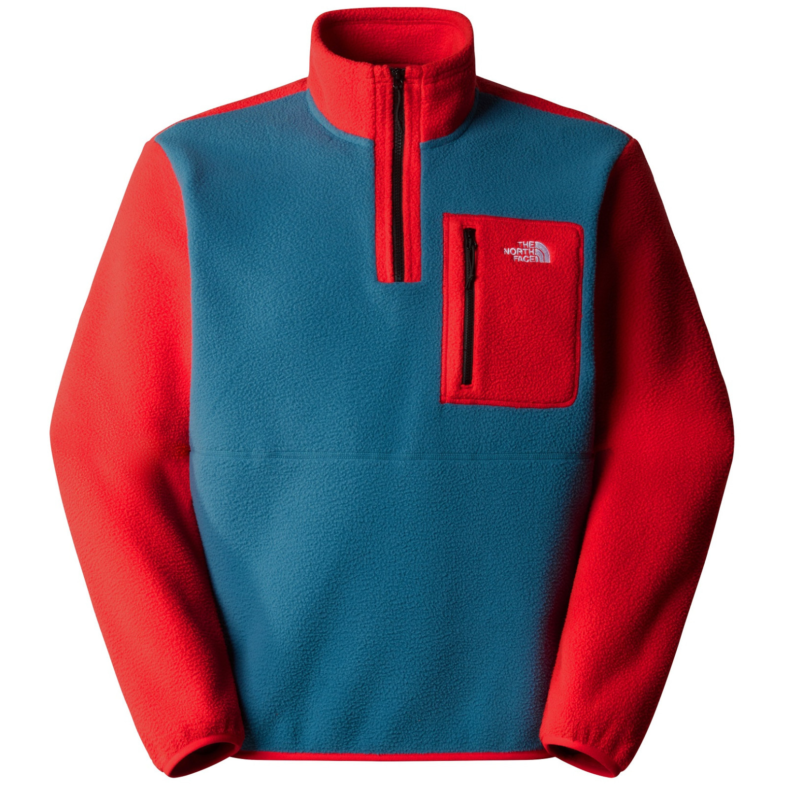 Dámská mikina The North Face M Yumiori 1/4 Zip Velikost: L / Barva: modrá/červená