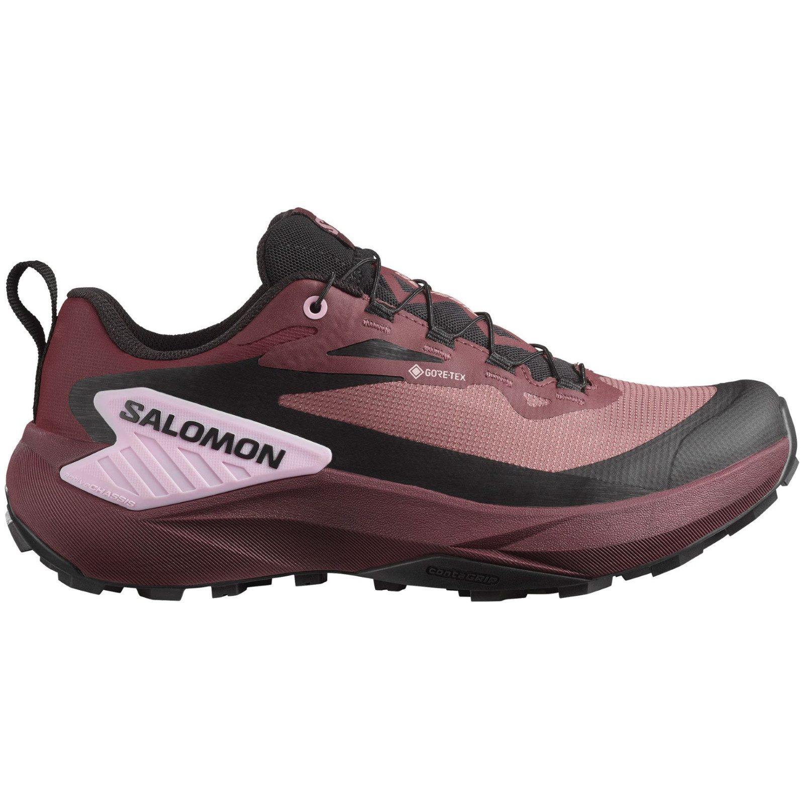 Dámské boty Salomon Genesis Gore-Tex Velikost bot (EU): 41 1/3 / Barva: červená
