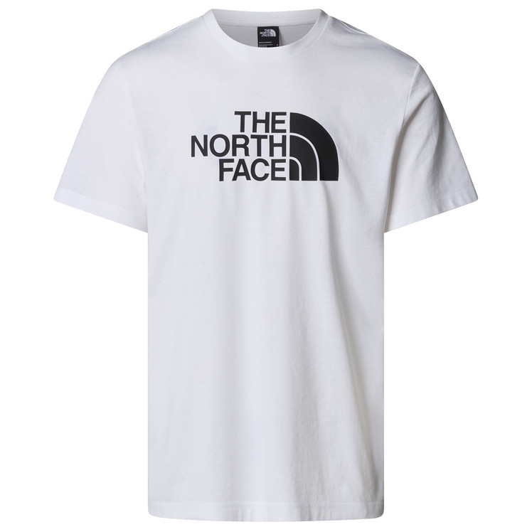 Pánské triko The North Face M S/S Easy Tee Velikost: M / Barva: bílá