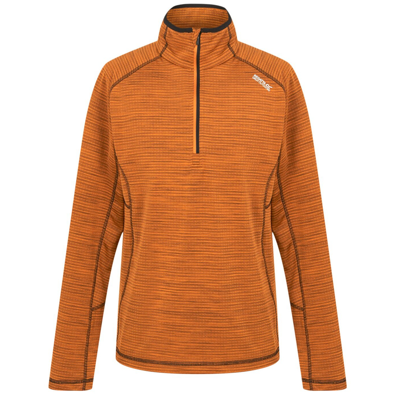 Pánská funkční mikina Regatta Yonder II Velikost: XL / Barva: oranžová