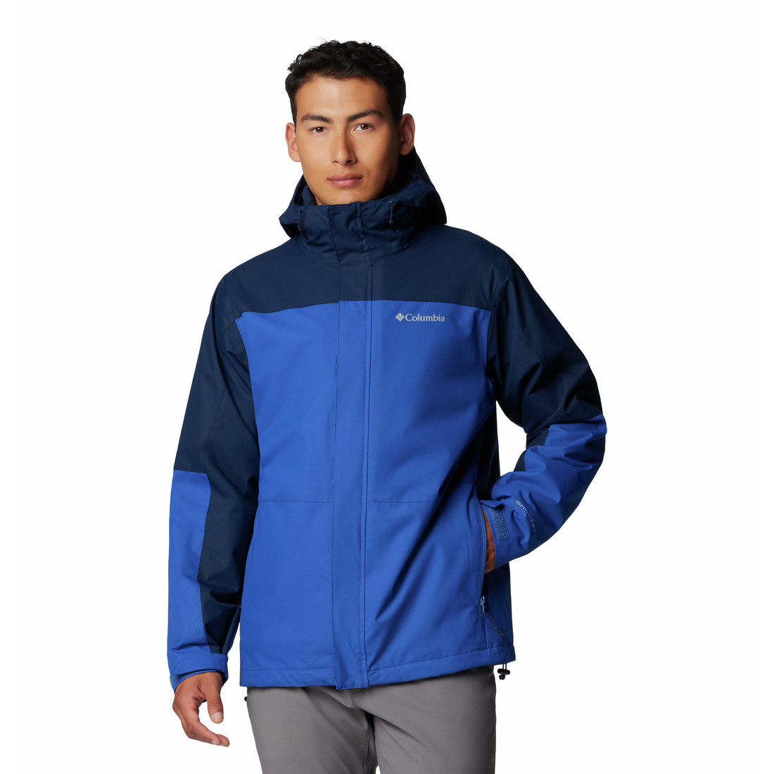 Pánská bunda Columbia Hikebound™ II Interchange Jacket Velikost: L / Barva: modrá